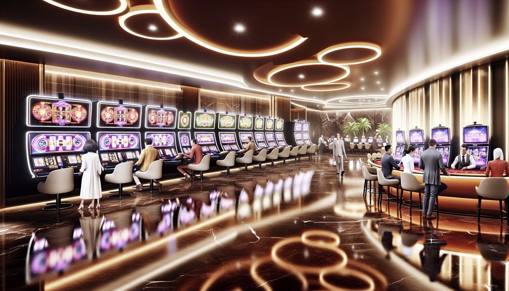 kuraterade transparenta internationella kasinon